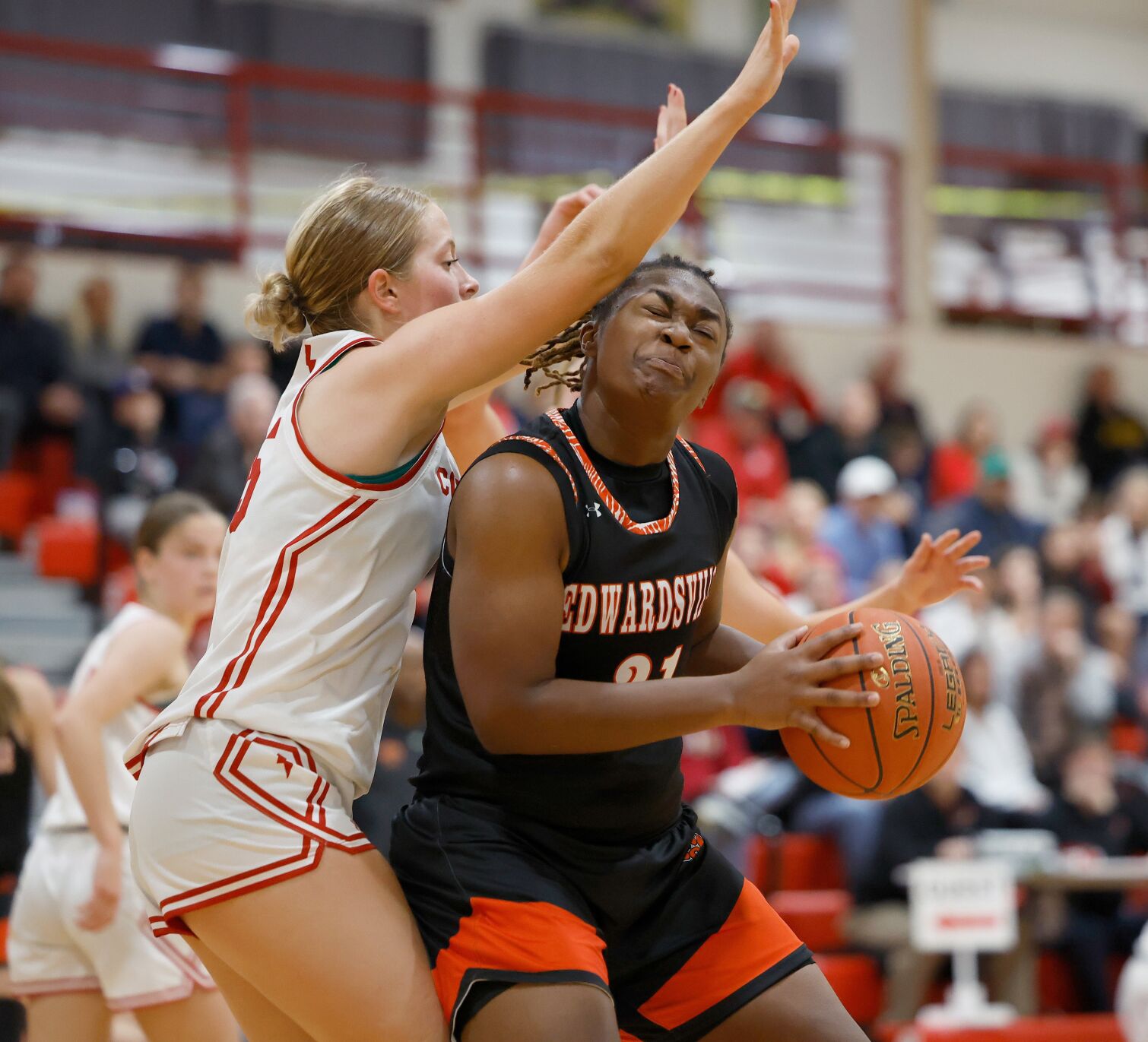 Visitation Christmas Tournament, first round: Edwardsville v. Cor Jesu